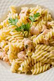 Pasta with Salmon and cream