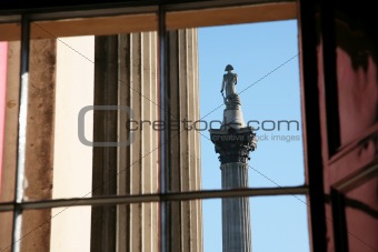 Nelson\'s Column in Trafalgar Square