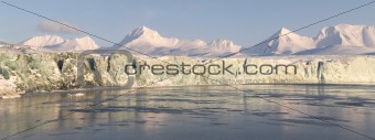 Arctic winter landscape - PANORAMA