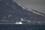 Ship in the fjord - Arctic Ocean, Spitsbergen