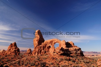 Turret Arch at Arches National Park
