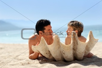 Couple on the beach
