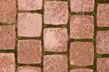Squared pavement tiles