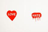 Love and hate.