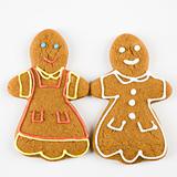 Gingerbread couple.