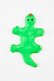 Lizard sugar cookie.