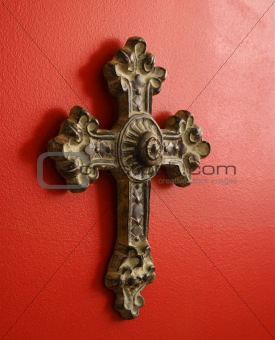 Ornate cross.
