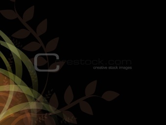 Abstract leaf background