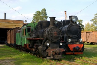Old steam trains