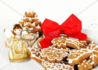 Christmas gingerbread - sweet decoration