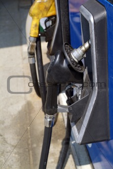 gasoline pump station