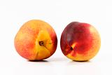two peaches