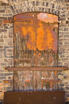 Old Factory Door