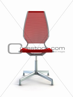 office chair 3d rendering