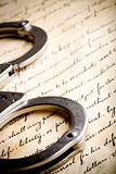 handcuffs on constitution