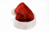 Santa's hat isolated on white