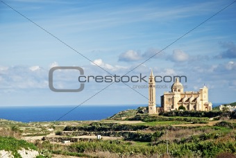 gozo island landscape in malta