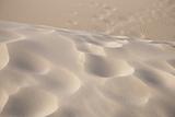 footsteps texture on sand