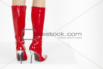 red boots