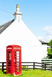 telephone booth, Laggan, Scotland