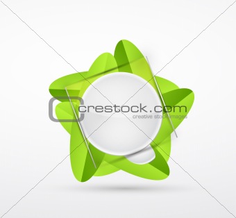 Abstract leaf illustration