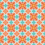 Seamless and elegant Baroque pattern with flowers