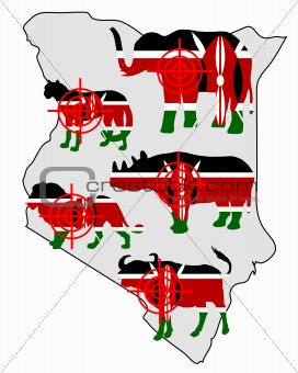 Big Five Kenya cross lines