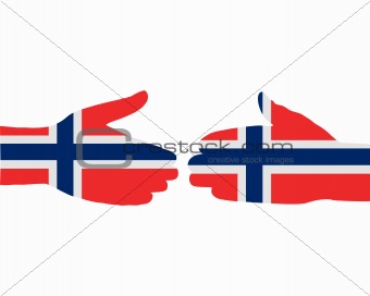 Norwegian handshake
