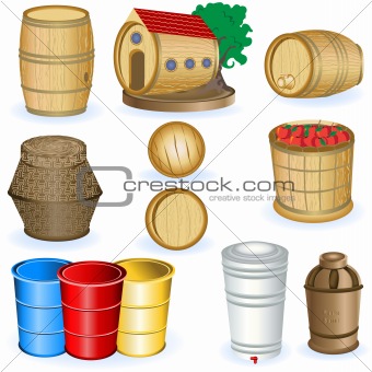 Barrel icons