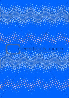 Abstract multicolored tech wave background