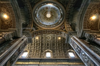 Indoor St. Peter's Basilica, Vatican
