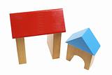Wooden Toy Houses 