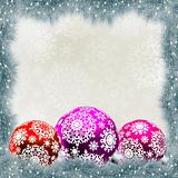 Christmas background with 