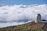 clouds around observatory