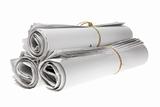Rolls of Newspapers