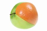 Slice of Orange in Apple 