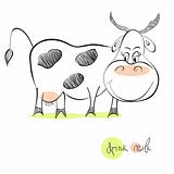 Illustration of cow