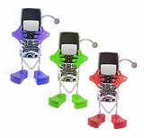 Mobile Phones with Holders