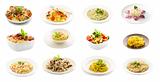 Pasta and Rice dishes - Collage