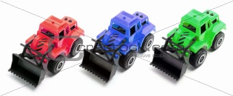 Toy Earth Movers