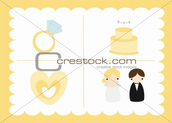 Yellow Wedding Set