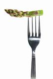 Fork with Asparagus 