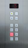 3 floor on elevator buttons