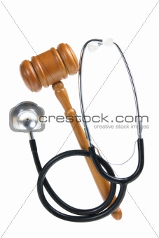 Gavel and Stethoscope 