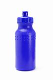 Blue plastic water container