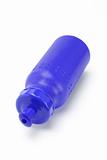 Blue plastic water container 
