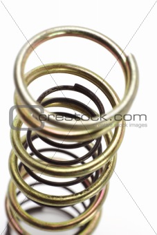 Metal spring coils