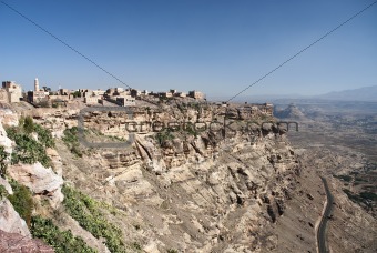 kawkaban mountain village near sanaa yemen