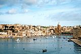 view valetta old town in malta