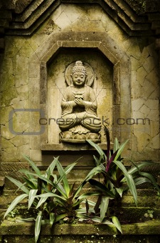 buddha image in bali indonesia
